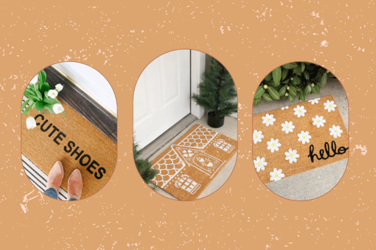 9 DIY Doormat Makeovers To Upgrade Your Entryway