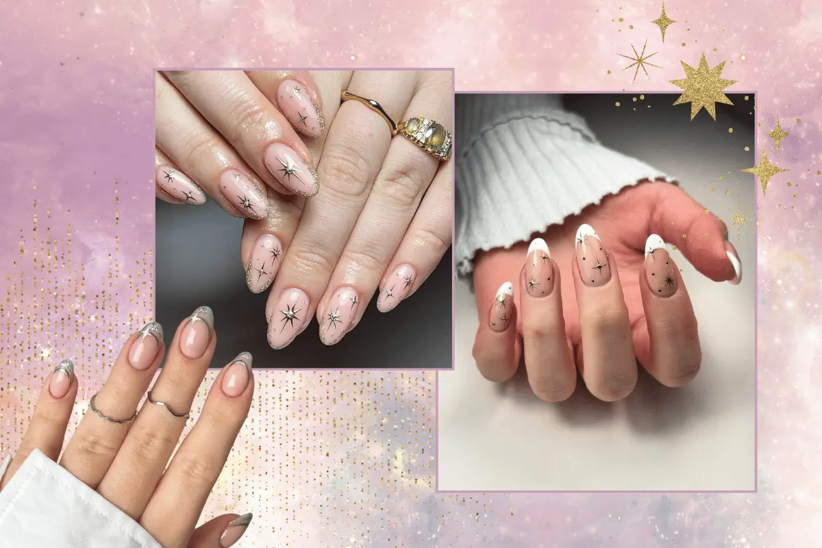 Celestial nail designs